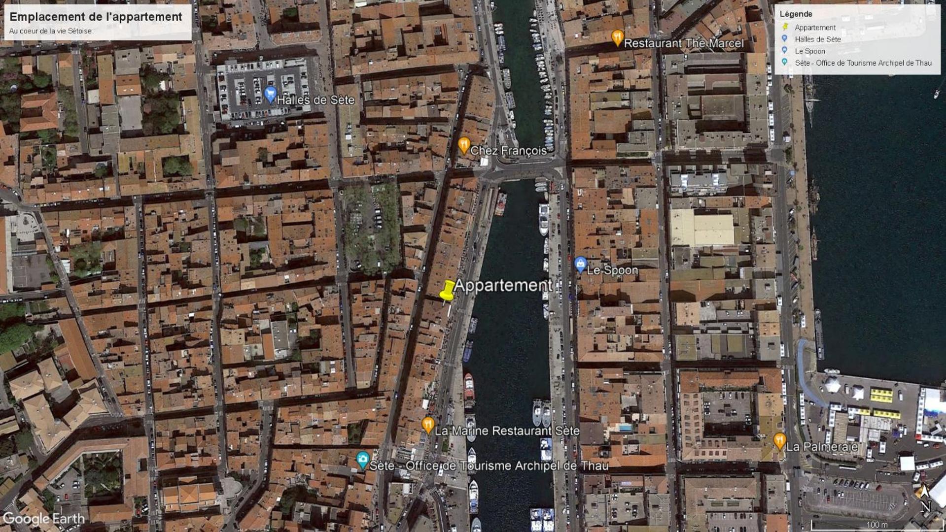 Hypercentre, Grand Studio Charmant Traversant De 47M2 Sete Luaran gambar
